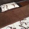 POŚCIEL Z WEŁNY KASZMIR SZLACHECKI + CAMEL CIEMNY 140X200