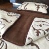 POŚCIEL Z WEŁNY KASZMIR SZLACHECKI + CAMEL CIEMNY 140X200
