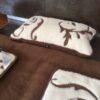 POŚCIEL Z WEŁNY KASZMIR SZLACHECKI + CAMEL CIEMNY 140X200