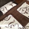 POŚCIEL Z WEŁNY KASZMIR SZLACHECKI + CAMEL CIEMNY 140X200