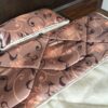 POŚCIEL Z WEŁNY WIELBŁĄDZIEJ CAMEL CAPPUCCINO KWIAT LOTOSU 140x200