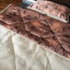 POŚCIEL Z WEŁNY WIELBŁĄDZIEJ CAMEL CAPPUCCINO KWIAT LOTOSU 140x200