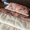 POŚCIEL Z WEŁNY WIELBŁĄDZIEJ CAMEL CAPPUCCINO KWIAT LOTOSU 140x200