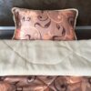 POŚCIEL Z WEŁNY WIELBŁĄDZIEJ CAMEL CAPPUCCINO KWIAT LOTOSU 140x200