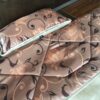 POŚCIEL Z WEŁNY WIELBŁĄDZIEJ CAMEL CAPPUCCINO KWIAT LOTOSU 140x200
