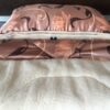 POŚCIEL Z WEŁNY WIELBŁĄDZIEJ CAMEL CAPPUCCINO KWIAT LOTOSU 140x200