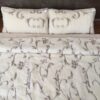 14 POŚCIEL Z WEŁNY KASZMIR SZLACHECKI + CAMEL JASNY 180X200 + PODKŁAD