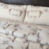15 POŚCIEL Z WEŁNY KASZMIR SZLACHECKI + CAMEL JASNY 180X200 + PODKŁAD