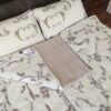 19 POŚCIEL Z WEŁNY KASZMIR SZLACHECKI + CAMEL JASNY 180X200 + PODKŁAD