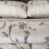 8 POŚCIEL Z WEŁNY KASZMIR SZLACHECKI + CAMEL JASNY 180X200 + PODKŁAD