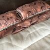 POŚCIEL Z WEŁNY WIELBŁĄDZIEJ CAMEL CAPPUCCINO KWIAT LOTOSU 160x200