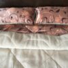 POŚCIEL Z WEŁNY WIELBŁĄDZIEJ CAMEL CAPPUCCINO KWIAT LOTOSU 160x200