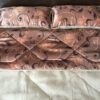 POŚCIEL Z WEŁNY WIELBŁĄDZIEJ CAMEL CAPPUCCINO KWIAT LOTOSU 160x200
