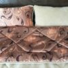 POŚCIEL Z WEŁNY WIELBŁĄDZIEJ CAMEL CAPPUCCINO KWIAT LOTOSU 160x200