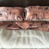 POŚCIEL Z WEŁNY WIELBŁĄDZIEJ CAMEL CAPPUCCINO KWIAT LOTOSU 160x200