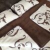 1 POŚCIEL Z WEŁNY KASZMIR SZLACHECKI + CAMEL CIEMNY 160X200 + PODKŁAD