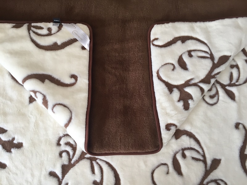 POŚCIEL Z WEŁNY KASZMIR SZLACHECKI + CAMEL CIEMNY 240X200 + MATERAC