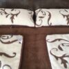 14 POŚCIEL Z WEŁNY KASZMIR SZLACHECKI + CAMEL CIEMNY 160X200 + PODKŁAD