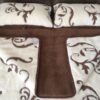 17 POŚCIEL Z WEŁNY KASZMIR SZLACHECKI + CAMEL CIEMNY 160X200 + PODKŁAD