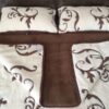 2 POŚCIEL Z WEŁNY KASZMIR SZLACHECKI + CAMEL CIEMNY 160X200 + PODKŁAD