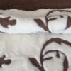 26 POŚCIEL Z WEŁNY KASZMIR SZLACHECKI + CAMEL CIEMNY 160X200 + PODKŁAD