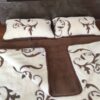 32 POŚCIEL Z WEŁNY KASZMIR SZLACHECKI + CAMEL CIEMNY 160X200 + PODKŁAD