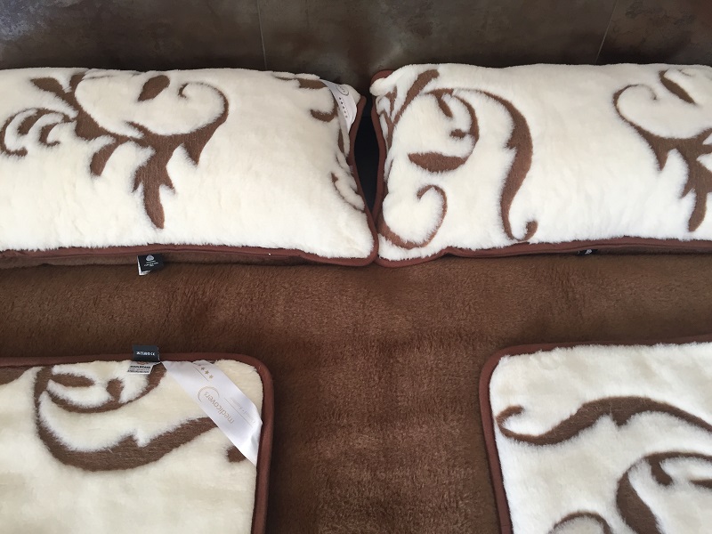 POŚCIEL Z WEŁNY KASZMIR SZLACHECKI + CAMEL CIEMNY 240X200 + MATERAC