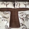 5 POŚCIEL Z WEŁNY KASZMIR SZLACHECKI + CAMEL CIEMNY 160X200 + PODKŁAD