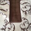 8 POŚCIEL Z WEŁNY KASZMIR SZLACHECKI + CAMEL CIEMNY 160X200 + PODKŁAD