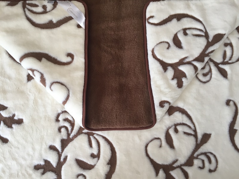 POŚCIEL Z WEŁNY KASZMIR SZLACHECKI + CAMEL CIEMNY 240X200 + MATERAC
