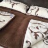 9 POŚCIEL Z WEŁNY KASZMIR SZLACHECKI + CAMEL CIEMNY 160X200 + PODKŁAD