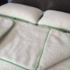 POŚCIEL Z WEŁNY MERYNOS TUMBLER GREEN 160x200 + MATERAC