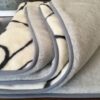 KOŁDRA Z WEŁNY ALPAKI SILVER + KASZMIR ORIENTALNY 180x200