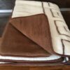 KOŁDRA Z WEŁNY CAMEL CIEMNY + MERYNOS TUMBLER GREKA 160x200