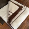 KOŁDRA Z WEŁNY CAMEL CIEMNY + MERYNOS TUMBLER GREKA 160x200