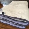 KOŁDRA Z WEŁNY ALPAKI ALPINA + KASZMIR RÓŻA BIAŁA 180X200