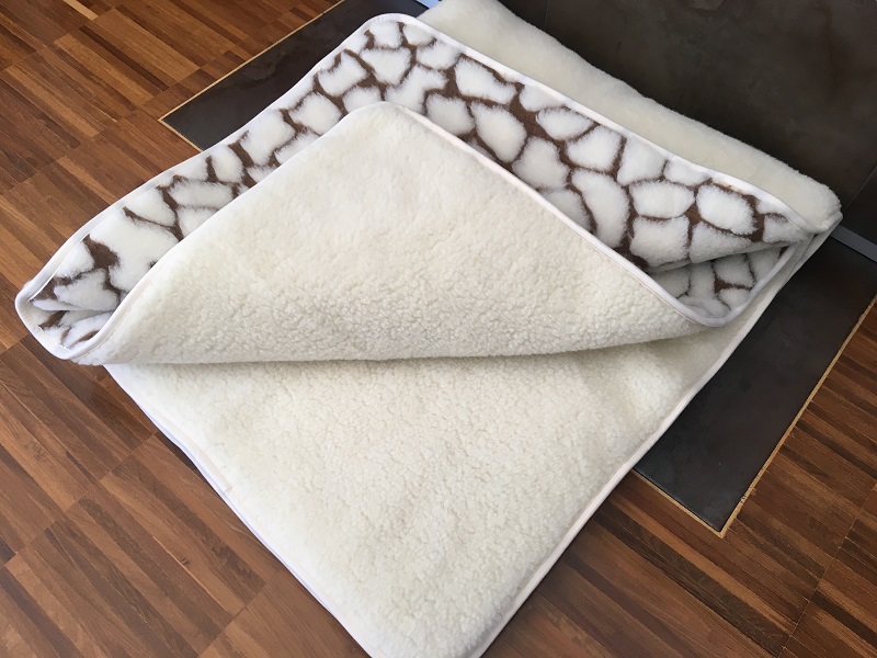 KOŁDRA Z WEŁNY KASZMIR GIRAFFE + MERYNOS TUMBLER 200x200