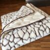 KOŁDRA WEŁNIANA KASZMIR GIRAFFE + KASZMIR CARO 240x200