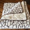 KOŁDRA WEŁNIANA KASZMIR GIRAFFE + KASZMIR CARO 240x200
