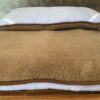 MATERAC Z WEŁNY ALPAKA ALPINA + CAMEL CIEMNY 100x200
