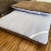 MATERAC Z WEŁNY ALPAKA ALPINA + CAMEL CIEMNY 100x200