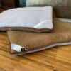 MATERAC Z WEŁNY ALPAKA ALPINA + CAMEL CIEMNY 100x200