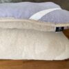 MATERAC Z WEŁNY ALPAKA ALPINA + CAMEL JASNY 100x200