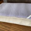 MATERAC Z WEŁNY ALPAKA ALPINA + CAMEL JASNY 100x200
