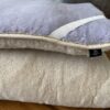 MATERAC Z WEŁNY ALPAKA ALPINA + CAMEL JASNY 100x200