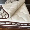 POŚCIEL Z WEŁNY KASZMIR GIRAFFE + KASZMIR CARO 140X200 + PODKŁAD