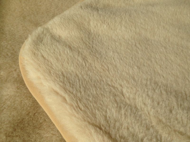 KOŁDRA Z WEŁNY CAMEL WIELBŁĄDZIEJ CAPPUCCINO 140x200