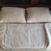 4 POŚCIEL Z WEŁNY WIELBŁĄDZIEJ CAMEL JASNY LIGHT 240X200 + MATERAC