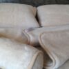 9 POŚCIEL Z WEŁNY WIELBŁĄDZIEJ CAMEL JASNY LIGHT 240X200 + MATERAC