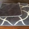 KOŁDRA Z WEŁNY ALPAKI CIEMNEJ ORIENT + ALPAKA GŁADKA 180x200